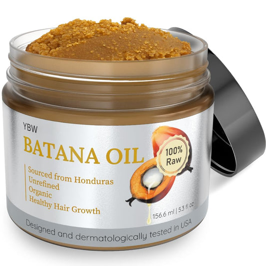 Dr. Sebi 100% Natural, Unrefined and Organic Batana Oil from Honduras for Hair Growth